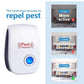 Electric Ultrasonic Pest Repeller, Anti-Mosquito Rodent Controller, Indoor Bug Cockroach Insect Killer Zapper