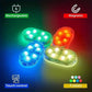 LED Car Interior Lighting, Finger Touch Sensor Reading Lamp, ,7 Colors LED Interior Car Lights, Wireless Magnetic Welcome Cars Lamp, Auto Roof Ceiling Reading Lamp, LED Car Styling Night Light Mini USB Charging Car Light