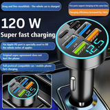 FlashVolt 2C Car Charger PD Fast Charging With Digital Display