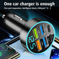 FlashVolt 2C Car Charger PD Fast Charging With Digital Display