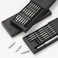 24 In 1 Screwdriver Set, Manual Precision Magnetic Screw Driver Bits, Smart Dismountable Driver DIY Kit, Portable Magnetic Repair Bits, Mini Pocket Screwdriver Set With Case