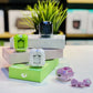 Bluetooth Earbuds with Noise Cancellation - Crystal Transparent Earbuds