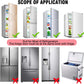 Self-Adhesive Fridge Lock Latch System