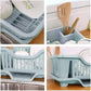 Dish Drainer with Drip Tray for Kitchen Sink Rack