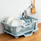 Dish Drainer with Drip Tray for Kitchen Sink Rack