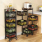 Premium Square Metal Trolley By GHARBAAR