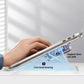 Portable Aluminium Alloy Notebook Stand, Laptop Stand With Computer Cooling Fan, Foldable Dual Fan Desktop Computer Cooling Bracket