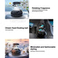 Solar Powered Car Diffuser, Solar Powered Rotating Car Aromatherapy Diffuser, Durable Alloy Fragrance Diffuser, Car Air Freshener Diffuser