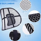 Universal Chair Lumbar, Back Support Spine Posture Correction Back Pillow, Car Seat Office Chair Massage Back Lumbar, Ventilate Mesh Car Seat Chair Back Cushion,