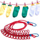 PORTABLE CLOTHESLINE - WINDPROOF CLOTHES ROPE