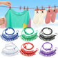 PORTABLE CLOTHESLINE - WINDPROOF CLOTHES ROPE