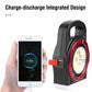 Portable Solar Lantern COB LED Light, USB Rechargeable Work Light Power Bank, Handheld Flashlight Outdoor Tent Camping Lamp
