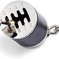Car Gear Box Keychain, Manual Transmission Lever Metal Keychain, Car Refitting Metal Pendant Keychain, Gear Knob Modification Keychain, Gear Shift Shifter Keychain