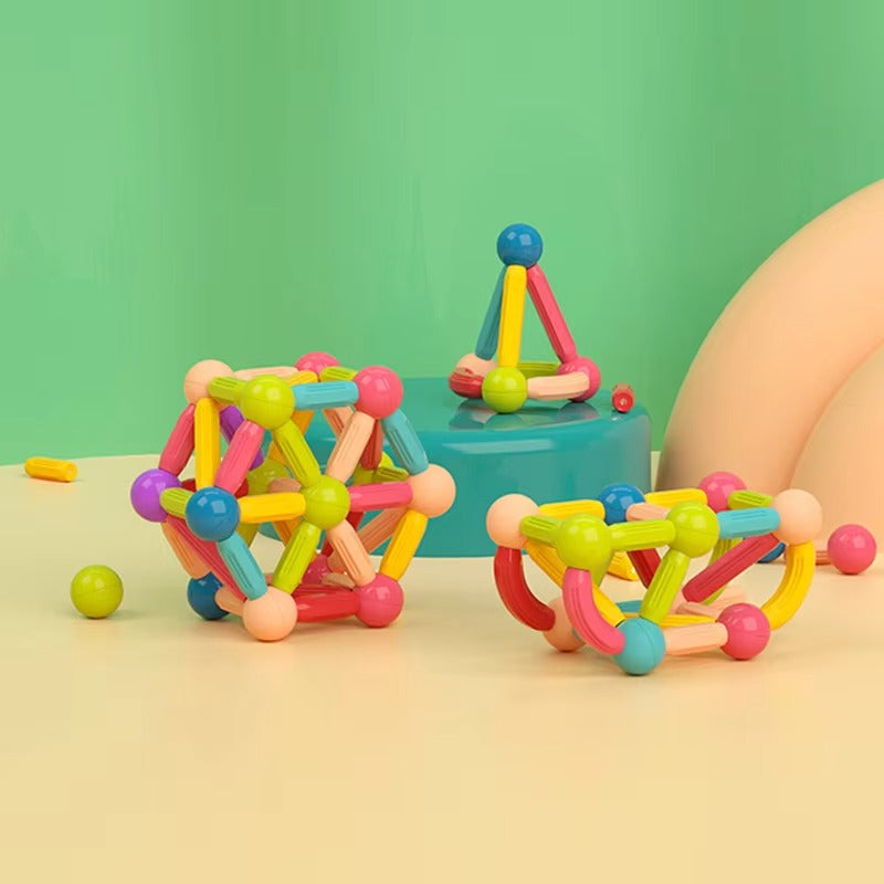 Magnetic Building Blocks Set for Kids 3+ |  Trendmart Educational & Creative Toy for kids