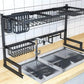 Kitchen Dish Drying Rack Over Sink by GHARBAAR