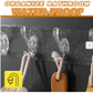 Transparent Wall - Mounted 6 - Hook Rack