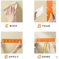 Transparent Wall - Mounted 6 - Hook Rack