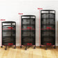 Premium Round Metal Trolley By GHARBAAR