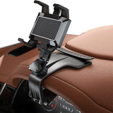 Dashboard Mobile Holder, Universal Phone Suction Bracket, 360 Adjustable Rotating Mount Holder, Multipurpose Cell Phone Stand, 360 Degree Rotating GPS Navigation Bracket, Car Dashboard Rear View Mirror with 360° Spring Clip