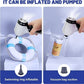 4 In 1 Wireless Vacuum Cleaner, 9000Pa Handheld Car Vaccum Cleaner, Dust Blowing and Sucking Machine, Multifunction Wireless Charging Vacuum Cleaner, Electronic Dust Collector Cleaner for Home Sofa, Suction Vacuum Cleaner for Car Home