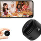 Mini Smart Camera, Network Monitor Security IR Camera, Home Security Wireless Camera, Hidden Spy Camera, Small Indoor Outdoor White Video Recorder Cam, WiFi Motion Detects Magnetic Camera, Small HD Nanny Cam with Night Vision & Motion Detection