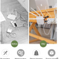 Double Sided Self Adhesive Wall Hooks