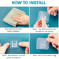 Double Sided Self Adhesive Wall Hooks