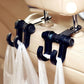 Swivel Car Seat Back Hook, Multifunctional Metal Auto Car Seat Headrest Hanger, Back Seat Organizer Hanger, Handbag Purse Bags Clothes Coats Storage Holder, Portable Seat Clip, Universal Space Saving Interior Accessories Holder