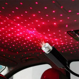 Car Roof Projector, Starry Sky Ceiling Lights For Car, Roof Atmosphere Star Lamp Projector,  USB Room Night Light, Flexible Romantic Galaxy USB Night Lamp