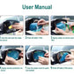 2 Pcs Rain Proof Side Mirror Glass, Anti Fog Film, Anti Water Mist Rainproof Film, Universal Soft Sticker Auto Accessories Film