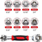 Double Head Torque Socket Wrench , 8 In 1 Socket Wrench, Multifunctional Spanner With 360 Degree Rotating Head, Multi Spanner Tool, Furniture Car Repair Spline Bolts Wrench, Multipurpose Tiger Socket Wrench, Universal Hand Tool Wrench.