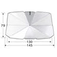 Umbrella Car Windshield, Foldable Car Windshield, Sun Shade Protector, Parasol Umbrella Front Window Sunshade, Interior Heat Insulation Car Sunshade, Sunscreen Heat Insulation Cloth