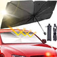 Umbrella Car Windshield, Foldable Car Windshield, Sun Shade Protector, Parasol Umbrella Front Window Sunshade, Interior Heat Insulation Car Sunshade, Sunscreen Heat Insulation Cloth