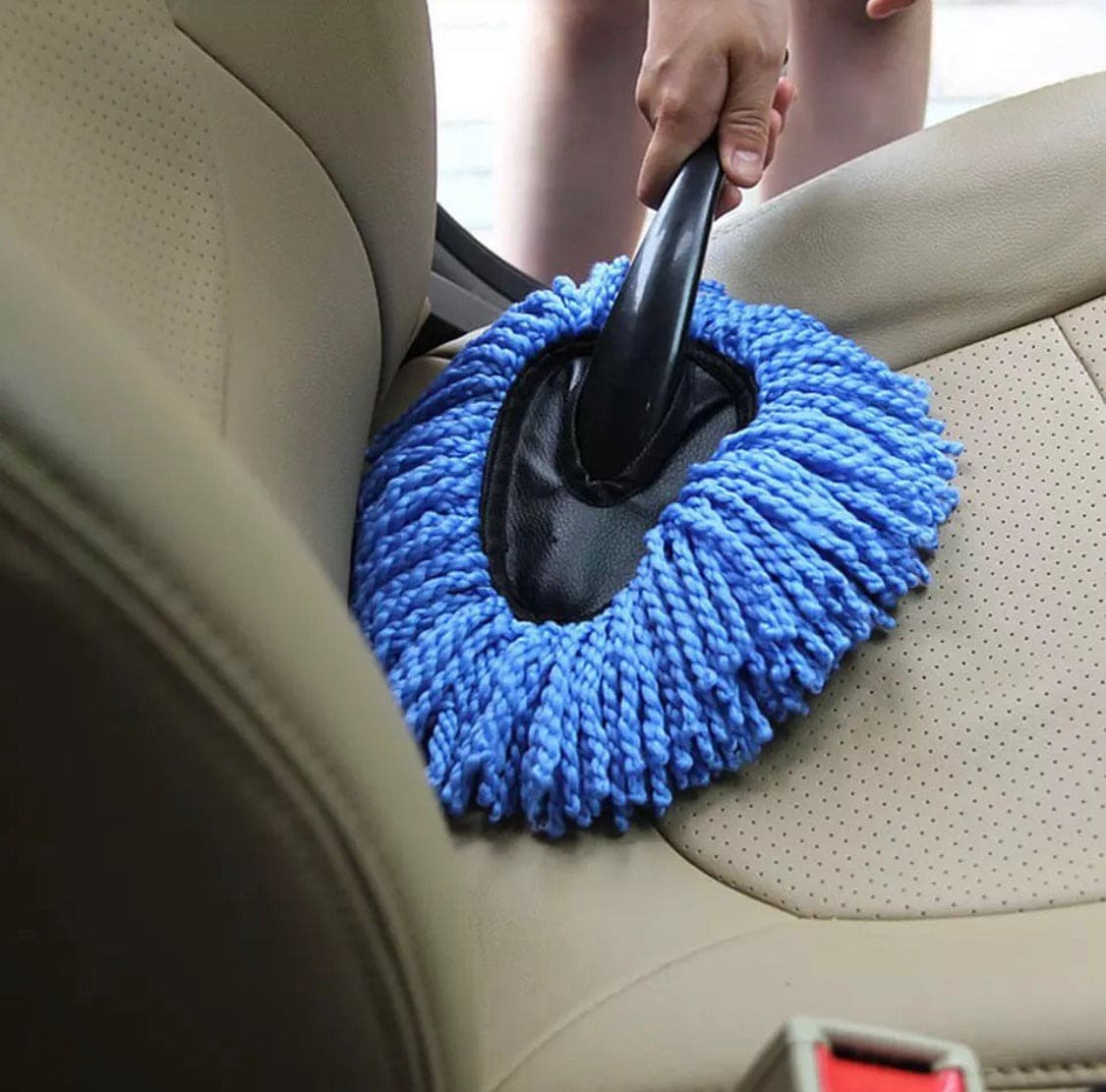 Car Dust Mop, Car Mop Microfiber Cleaning Brush, Car Dusting Tool, Car Wash Small Wax Mop