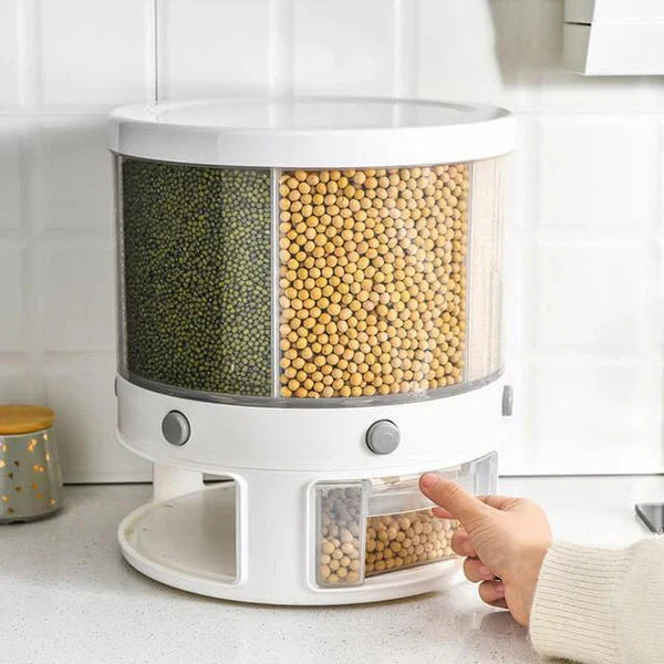 Trendmart Rotating Grain Dispenser (6 in 1) – Trendmart