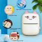 Mini Portable Pocket Printer - Rechargeable Bluetooth Printer